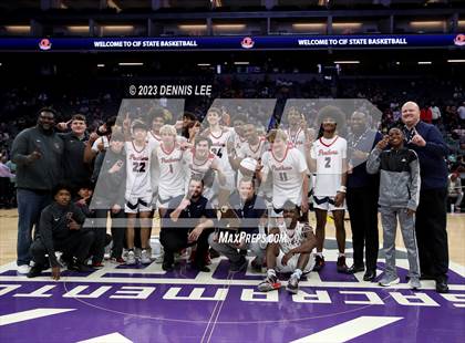 Thumbnail 3 in Pacifica Christian/Orange County @ San Joaquin Memorial (CIF State D2 Final) photogallery.