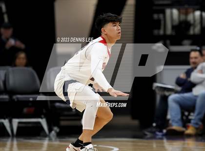Thumbnail 3 in Pacifica Christian/Orange County @ San Joaquin Memorial (CIF State D2 Final) photogallery.