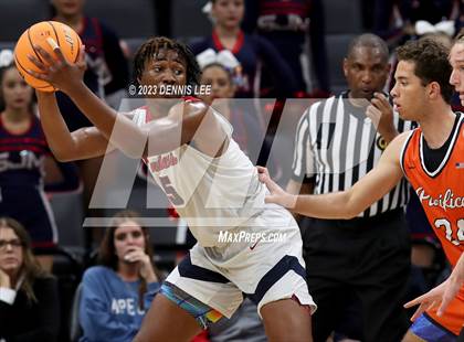 Thumbnail 1 in Pacifica Christian/Orange County @ San Joaquin Memorial (CIF State D2 Final) photogallery.