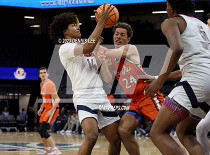 Thumbnail 3 in Pacifica Christian/Orange County @ San Joaquin Memorial (CIF State D2 Final) photogallery.