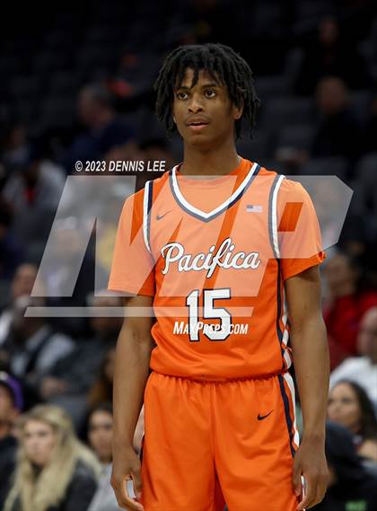Thumbnail 3 in Pacifica Christian/Orange County @ San Joaquin Memorial (CIF State D2 Final) photogallery.