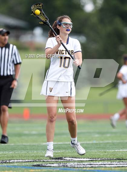 Thumbnail 3 in Our Lady of Mercy @ Victor (Section 5 Class B Semifinal) photogallery.