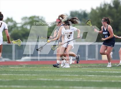 Thumbnail 2 in Our Lady of Mercy @ Victor (Section 5 Class B Semifinal) photogallery.