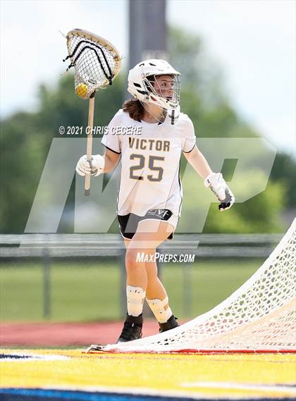 Thumbnail 1 in Our Lady of Mercy @ Victor (Section 5 Class B Semifinal) photogallery.