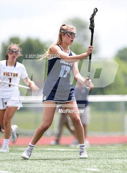 Thumbnail 2 in Our Lady of Mercy @ Victor (Section 5 Class B Semifinal) photogallery.