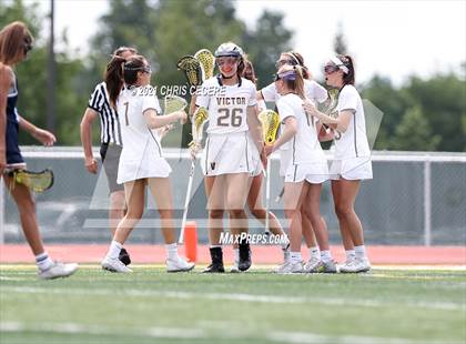 Thumbnail 2 in Our Lady of Mercy @ Victor (Section 5 Class B Semifinal) photogallery.