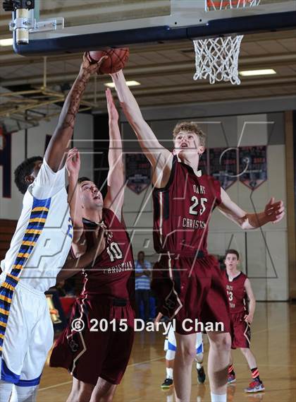 Thumbnail 2 in Oaks Christian vs. Muir (Rose City Roundball Classic) photogallery.