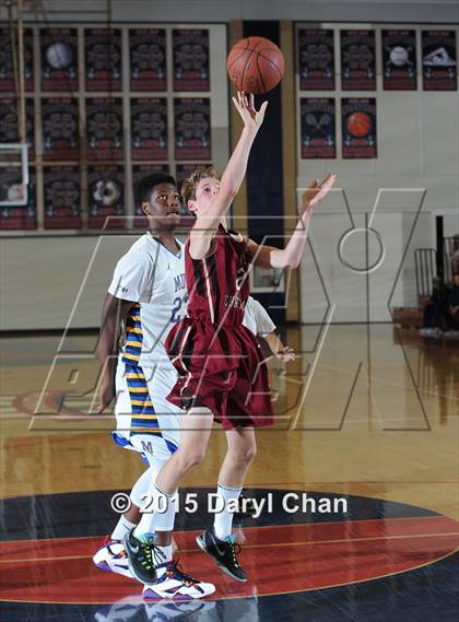 Thumbnail 1 in Oaks Christian vs. Muir (Rose City Roundball Classic) photogallery.