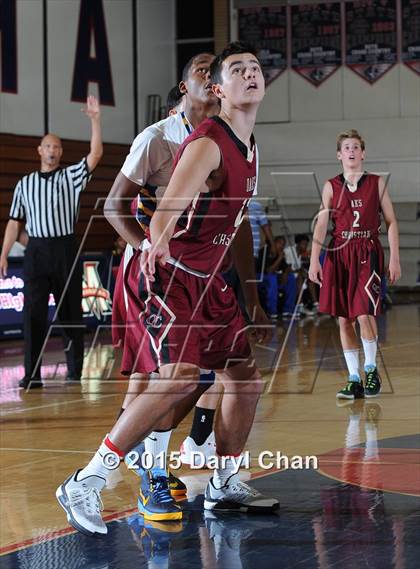 Thumbnail 2 in Oaks Christian vs. Muir (Rose City Roundball Classic) photogallery.