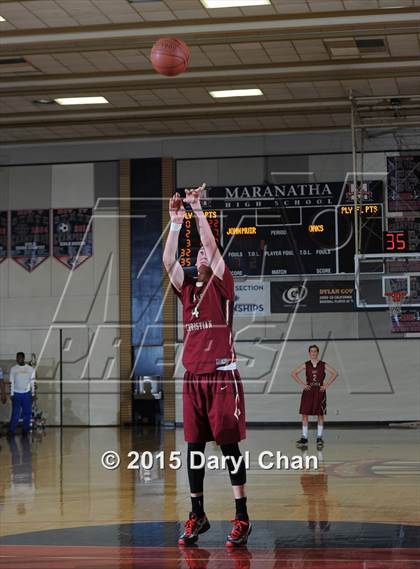 Thumbnail 3 in Oaks Christian vs. Muir (Rose City Roundball Classic) photogallery.