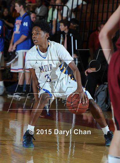 Thumbnail 1 in Oaks Christian vs. Muir (Rose City Roundball Classic) photogallery.