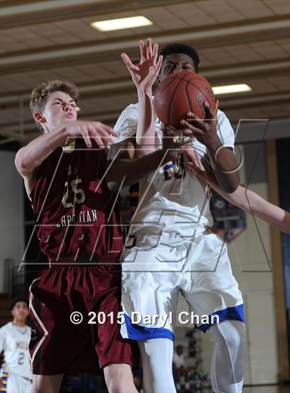 Thumbnail 1 in Oaks Christian vs. Muir (Rose City Roundball Classic) photogallery.