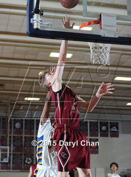 Thumbnail 1 in Oaks Christian vs. Muir (Rose City Roundball Classic) photogallery.