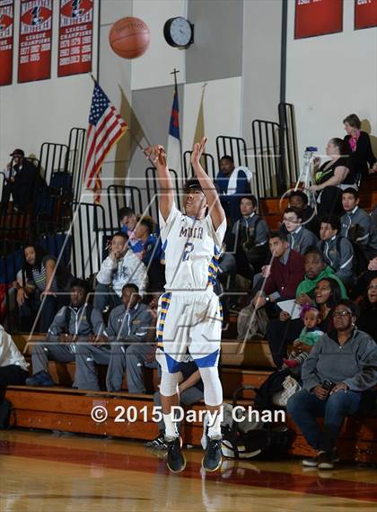 Thumbnail 3 in Oaks Christian vs. Muir (Rose City Roundball Classic) photogallery.