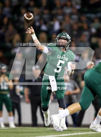 Thumbnail 3 in Aubrey vs. Canton (UIL 4A Division II Bi-District) photogallery.