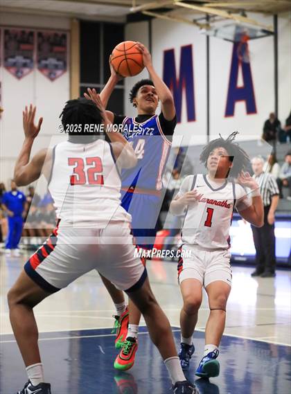 Thumbnail 2 in George Washington Prep vs Maranatha ( CIF State Regional Playoff D3 Rnd 2) photogallery.