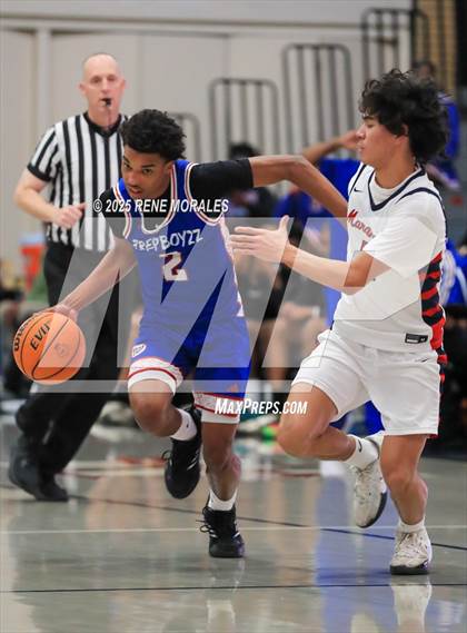Thumbnail 2 in George Washington Prep vs Maranatha ( CIF State Regional Playoff D3 Rnd 2) photogallery.