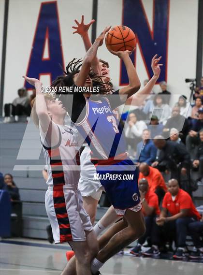 Thumbnail 3 in George Washington Prep vs Maranatha ( CIF State Regional Playoff D3 Rnd 2) photogallery.