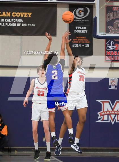 Thumbnail 1 in George Washington Prep vs Maranatha ( CIF State Regional Playoff D3 Rnd 2) photogallery.