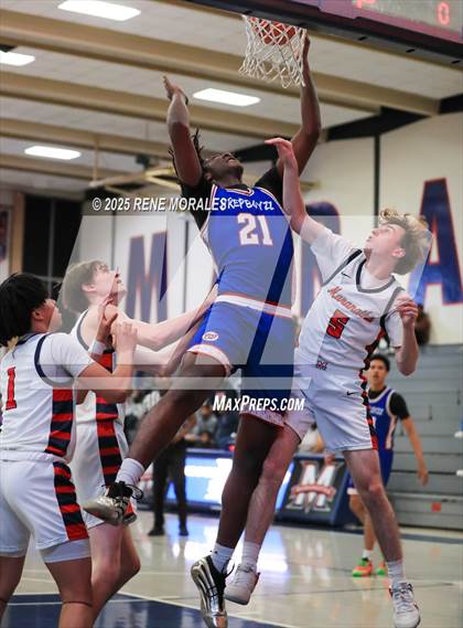 Thumbnail 2 in George Washington Prep vs Maranatha ( CIF State Regional Playoff D3 Rnd 2) photogallery.