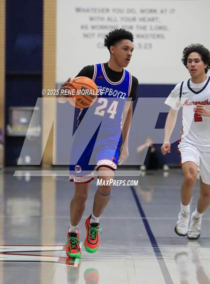 Thumbnail 2 in George Washington Prep vs Maranatha ( CIF State Regional Playoff D3 Rnd 2) photogallery.
