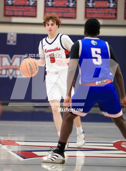 Thumbnail 2 in George Washington Prep vs Maranatha ( CIF State Regional Playoff D3 Rnd 2) photogallery.
