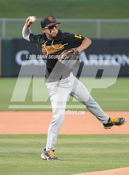 Thumbnail 1 in Salpointe Catholic vs Mesquite (AIA 4A Final) photogallery.