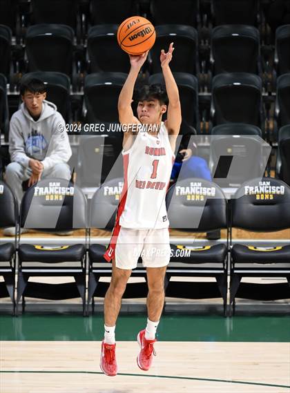 Thumbnail 2 in University vs. Branson (University of San Francisco - Memorial Gym) photogallery.