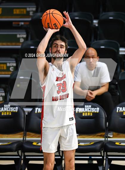 Thumbnail 3 in University vs. Branson (University of San Francisco - Memorial Gym) photogallery.
