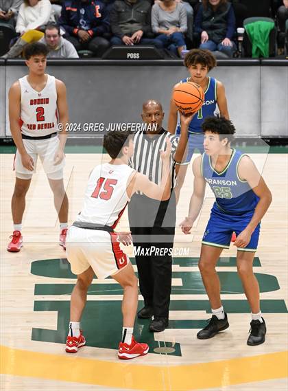 Thumbnail 1 in University vs. Branson (University of San Francisco - Memorial Gym) photogallery.