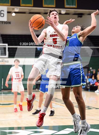 Thumbnail 2 in University vs. Branson (University of San Francisco - Memorial Gym) photogallery.