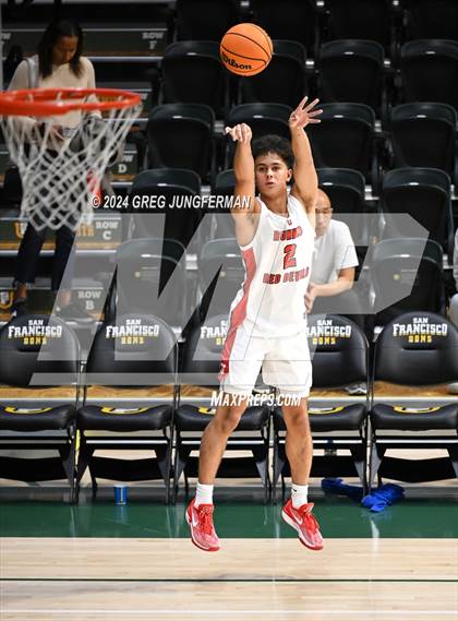 Thumbnail 1 in University vs. Branson (University of San Francisco - Memorial Gym) photogallery.