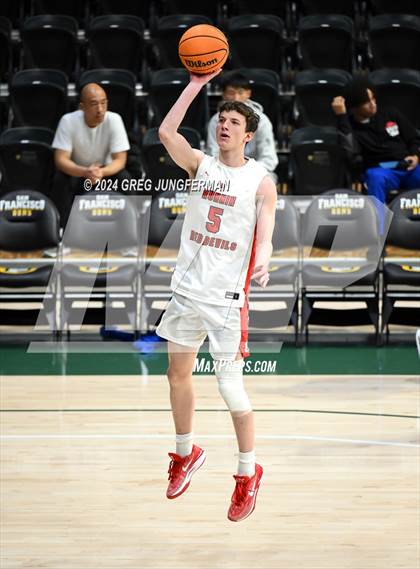 Thumbnail 3 in University vs. Branson (University of San Francisco - Memorial Gym) photogallery.