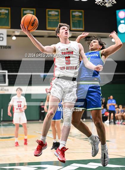 Thumbnail 3 in University vs. Branson (University of San Francisco - Memorial Gym) photogallery.