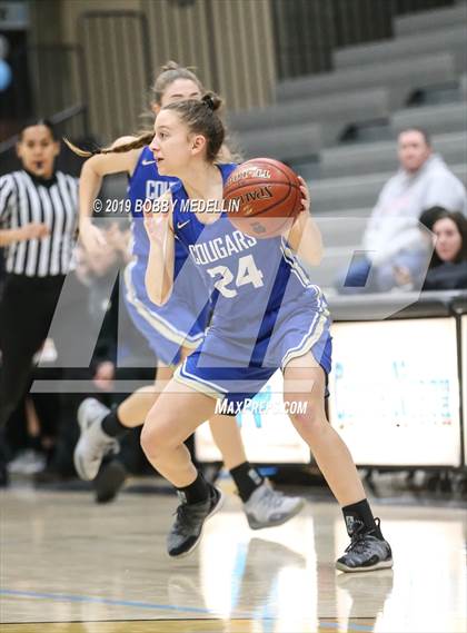 Thumbnail 3 in Clovis North vs. Clovis (CIF D1 Central Section Playoff) photogallery.