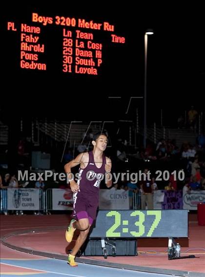 Thumbnail 2 in CIF State Championships (3200M)  photogallery.