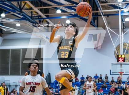 Thumbnail 3 in St. Louis vs. Nanakuli (HHSAA Division 1 Quarterfinal) photogallery.