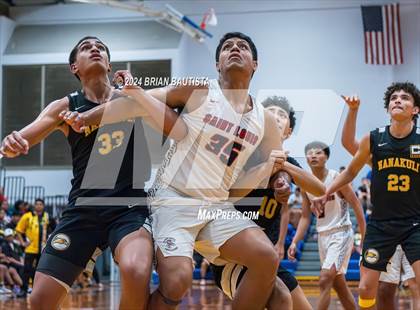 Thumbnail 2 in St. Louis vs. Nanakuli (HHSAA Division 1 Quarterfinal) photogallery.