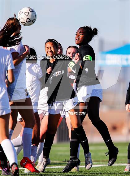 Thumbnail 2 in Eastmark vs. Cienega (Arizona Soccer Showcase) photogallery.