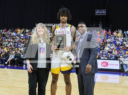 Thumbnail 3 in Oak Cliff Faith Family Academy vs. Washington (UIL 4A Basketball State Final Medal Ceremony) photogallery.
