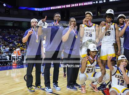 Thumbnail 2 in Oak Cliff Faith Family Academy vs. Washington (UIL 4A Basketball State Final Medal Ceremony) photogallery.