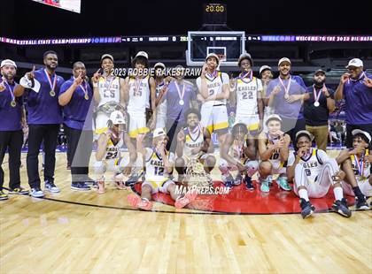 Thumbnail 2 in Oak Cliff Faith Family Academy vs. Washington (UIL 4A Basketball State Final Medal Ceremony) photogallery.