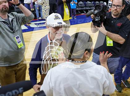 Thumbnail 1 in Oak Cliff Faith Family Academy vs. Washington (UIL 4A Basketball State Final Medal Ceremony) photogallery.