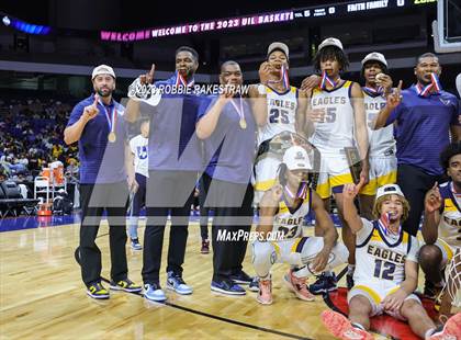 Thumbnail 3 in Oak Cliff Faith Family Academy vs. Washington (UIL 4A Basketball State Final Medal Ceremony) photogallery.
