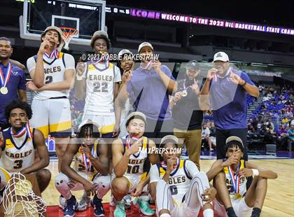 Thumbnail 1 in Oak Cliff Faith Family Academy vs. Washington (UIL 4A Basketball State Final Medal Ceremony) photogallery.