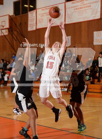 Thumbnail 3 in Flintridge Sacred Heart vs Executive Prep (Poly Tournament) photogallery.