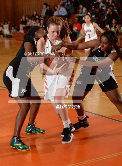 Thumbnail 1 in Flintridge Sacred Heart vs Executive Prep (Poly Tournament) photogallery.