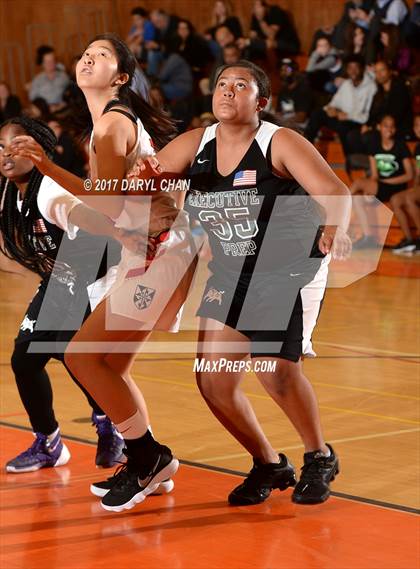 Thumbnail 2 in Flintridge Sacred Heart vs Executive Prep (Poly Tournament) photogallery.