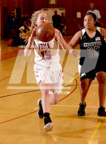 Thumbnail 1 in Flintridge Sacred Heart vs Executive Prep (Poly Tournament) photogallery.