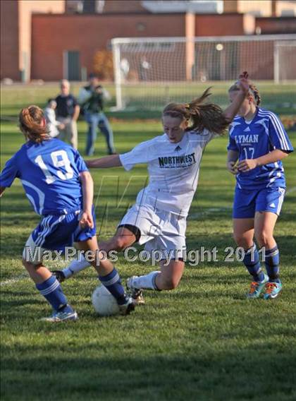 Thumbnail 1 in Lyman Memorial @ Northwest Catholic (CIAC Class M Quarterfinal) photogallery.